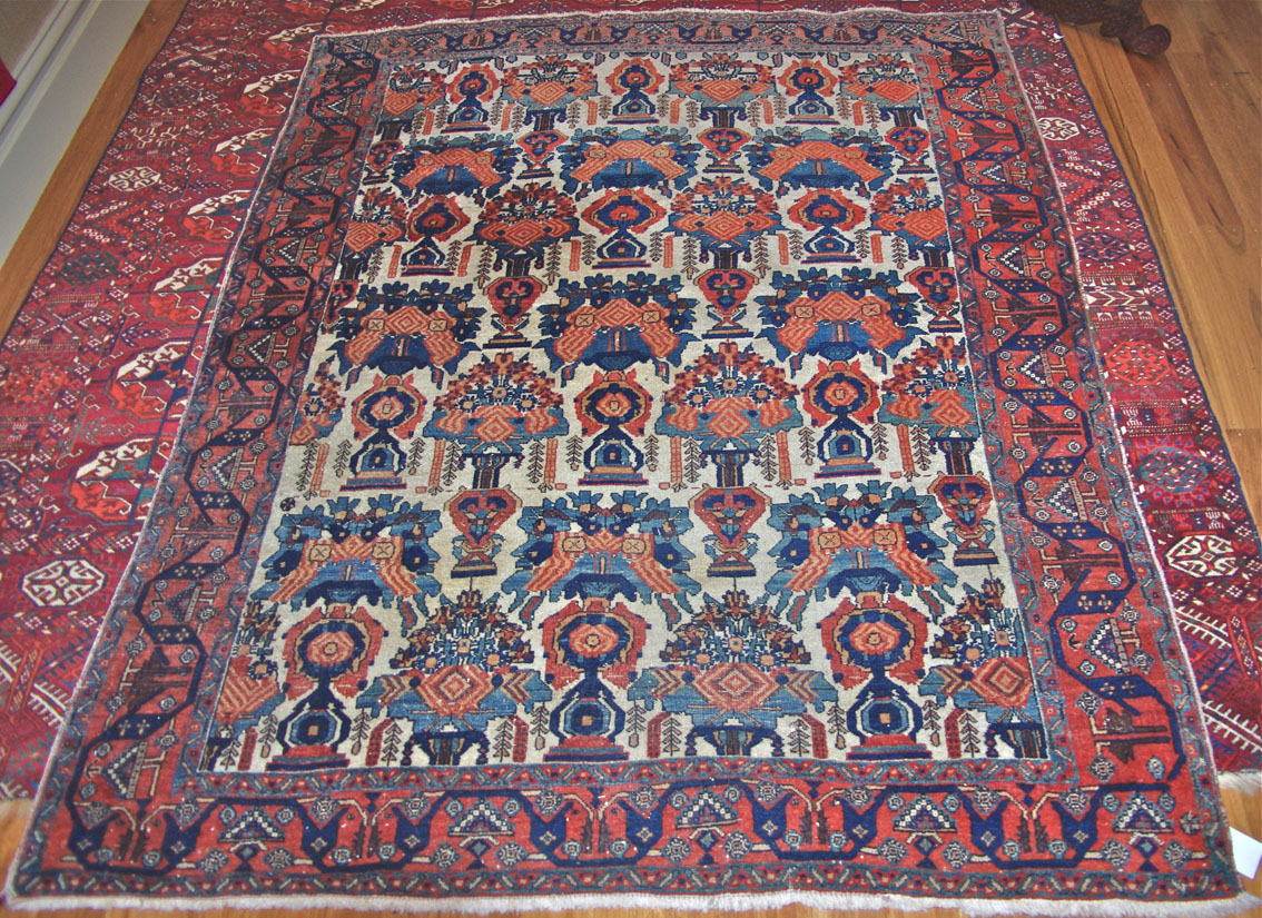 Afshar rug 187 x 150 cm south Persia