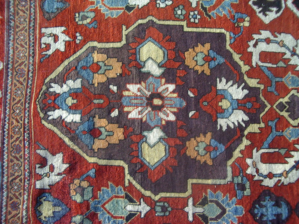Inscribed Bakhtiyari carpet