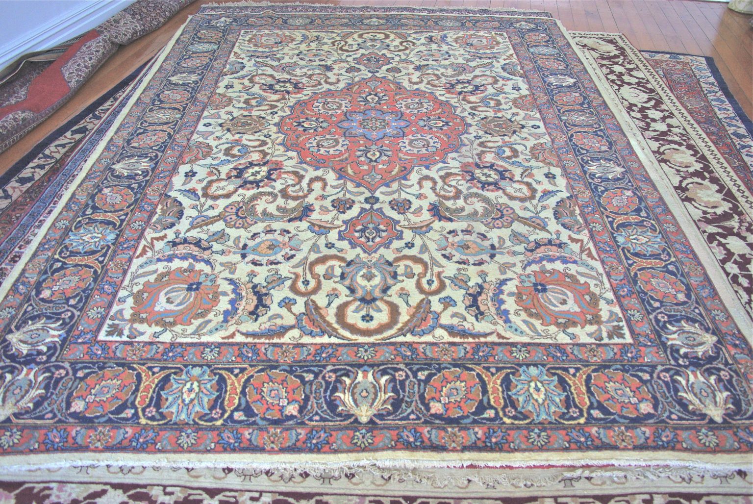 Tabriz carpet, $2,970 - Nomadic Rug Traders