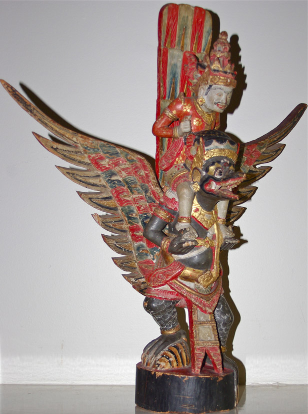 Vishnu riding Garuda Balinese web draft V1